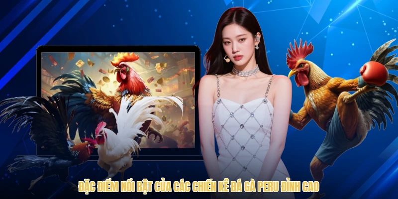 Đặc điểm nổi bật của các chiến kê đá gà Peru đỉnh cao