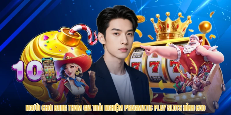Người chơi đang tham gia trải nghiệm Pragmatic Play slots đỉnh cao